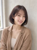 ワゴンバイアフロート(Wagon by afloat)&nbsp;大人ボブ×シースルーバング20代30代40代ショート人気髪型池袋
