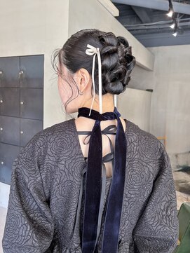 ヘアー アイス ルーチェ(HAIR ICI LUCE) ２０代人気！ツインヘアセットタイトヘアセット/中西