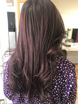 ベリーピンク L ヘアカラー専門店 カラフルパレットのヘアカタログ ホットペッパービューティー