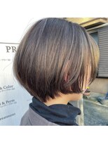 アプレ(appeler)&nbsp;丸み綺麗ショートボブ　アッシュベージュ