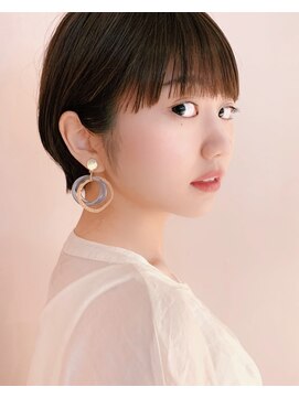 ヘアーエスクールシーユー 枚方T-SITE店(hair S.COEUR×Cu) マッシュショート