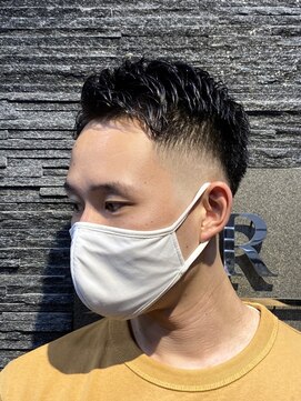 プレミアムバーバー 目黒店(PREMIUM BARBER produce by HIRO GINZA) ショートフェード