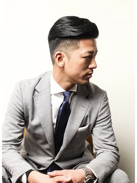 レンゲン(LENGEN) メンズかき上げニュアンスマッシュサイドパート韓国マッシュ７９