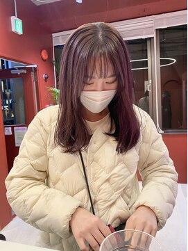 ローレンジウ(LOREN JU) 名駅/名古屋駅/学割U24/レイヤーカット/オージュア/ダブルカラー