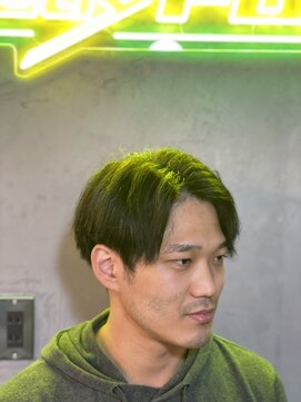 グリーディーフォックス 代々木(Greedy FOX) かき上げヘア/サイドパート/韓国マッシュ/フェードカット/代々木