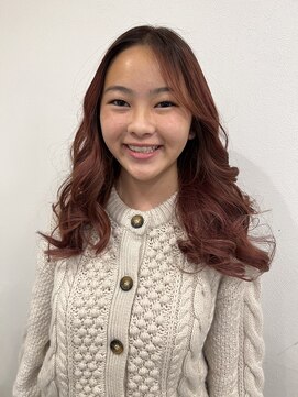 ディーカラー D-COLOR ミディアムレイヤー×ピンクオレンジ