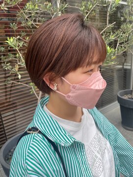 バルス(BLS) コンパクトマッシュショートボブ【デザインカラー/髪質改善】