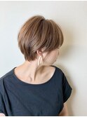 ショート/ショートボブ/くびれショート/丸みショート