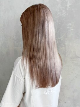 アルバム 渋谷パルコ(ALBUM) ミルクティーロング_チェリーブラウンフェミニンロング_ba358682