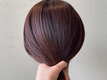 アニス(anice)の写真/【八幡浜/店舗前P有】髪質に合わせた薬剤選定と技術で、乾燥・パサつき知らずの柔らかなストレートヘアへ