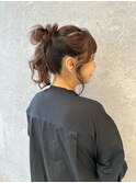 三軒茶屋_レディース_ロング_ヘアアレンジ_ヘアセット_ポニー