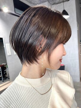 ニーナ せんげん台(nina) 30代40代50代　大人女性/前髪ありショートボブ/ショートヘア