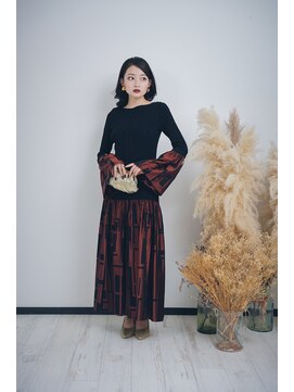 ヘアセット&メイク専門店 カスミ(Kasumi) D-63【レンタルドレス】FRAY I.D