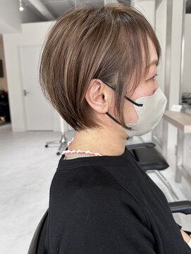 スティロ(stylo) ハイライトカラーグレージュベージュケアブリーチダブルカラー