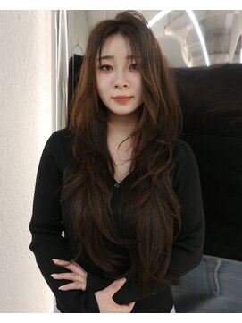 ガガ 心斎橋(GAGA) 美髪◎ピンクブラウン/エアリーロング/髪質改善/ハイトーン