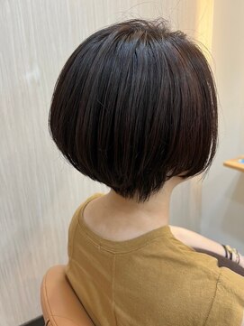トランクゥイル(TranQuil) 30代40代♪大人かわいい小顔丸みショートボブ☆