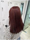 【ブリーチ1回～】ボルドーカラー