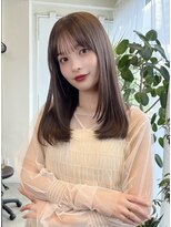 コート 表参道(Cote)&nbsp;Cote レイヤーカット/レイヤースタイル/韓国ヘア/グレージュ