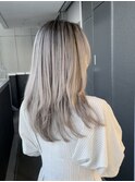 エアータッチバレイヤージュ　ホワイトシルバー