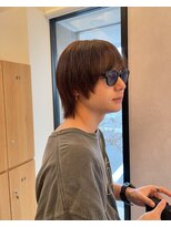 ベンジー 天神店(benji)&nbsp;メンズウルフ/地毛風ストレート　天神/大名