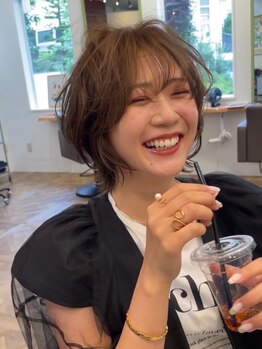 グリーンミドル(GREEN middle)の写真/【代官山徒歩3分】周囲と差のつく大人かわいいニュアンスパーマなら≪GREEN　middle≫にお任せください♪