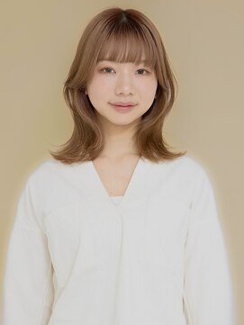 エンタク 新宿(enntaku) インナーカラー/ベージュ/韓国/前髪/顔周り/新宿西口/新宿駅