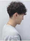 【メンズ 松戸 岩口】黒髪ツイスパツーブロマッシュショート