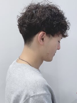 モリオフロムロンドン 松戸店(Morio from London) 【メンズ 松戸 岩口】黒髪ツイスパツーブロマッシュショート