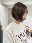 ハイライトバレイヤージュダブルカラーケアブリーチ20代30代