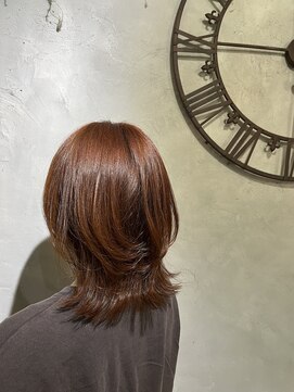 ニコ(nico...) オレンジブラウン