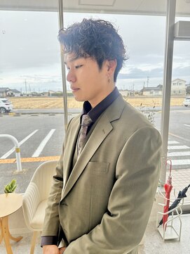 ロエン 西岡崎店(ROEN) #シャドウパーマ/20代/30代/40代/メンズカット/メンズパーマ