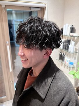 アレアル 広島並木通り店(ALEAR) 波巻きパーマ/メンズマッシュ/スパイラルパーマ