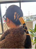 結婚式お呼ばれヘアセット