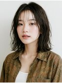 20代/モテ髪/小顔カット/薄めバング/イメチェン/大人可愛い/上田