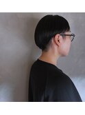 ツーブロックマッシュショート