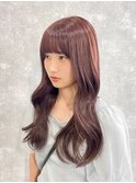 【別府 Rangali】ピンクベージュ/韓国ヘア/ワンホンヘア