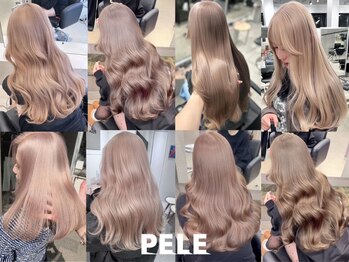 PELE 梅田 ANNEX 大阪梅田茶屋町店 ダブルカラー/ブリーチ/ハイトーン【ペレ】