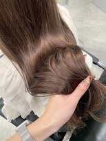 ペレ 梅田(PELE)&nbsp;くびれヘア/アプリコットオレンジ/夏のヘアアレンジ/梅田