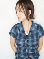 バース(BIRTH) ショート&ボブ専門サロン【BIRTH】外ハネぱっつんボブ