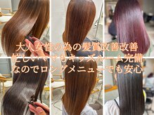 サラ(sara)の雰囲気（大人女性に向けた美髪艶髪メニューも多数ございます！）
