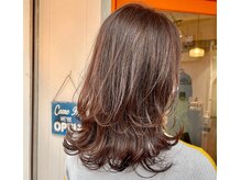 白髪ぼかしハイライト