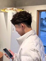 ペブル(pebble)&nbsp;ラルフカール/メンズパーマ/テーパーフェード/明石/大久保