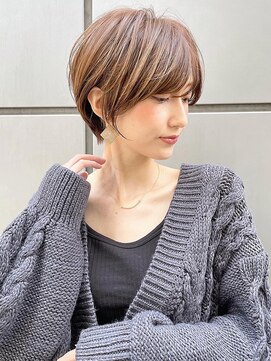 ロンドロゼ 池袋(Lond rose) ♪グランマッシュ/細めハイライト/ショート/白髪ぼかし/小顔/14