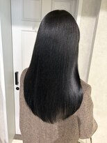 ゼスト クレス(ZEST Cres)&nbsp;【立川cres小山】地毛風ブルーブラック　髪質改善