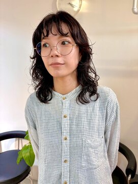  fit stand 千葉/ショートボブ/カット/パーマ/ダブルカラー/トリートメント/縮毛矯正 イメチェン/ピンクベージュ/アンブレラカラー[千葉]