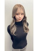 髪質改善/縮毛矯正/韓国/ブリーチ/顔周りカット【三隅雄登】