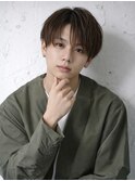 メンズショートフェザーパーマナチュラル清潔感/メイキー本厚木