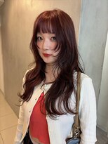 リアン(Lien)&nbsp;透明感ブラウン/顔まわりカット/ロング/レイヤーカット