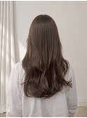 イメチェン/艶髪/ベージュカラー/前髪/[表参道/原宿/縮毛矯正]