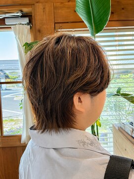 キートス(kiitos) パーマ風ハンサムショート